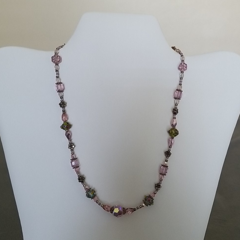 Purple Bead Necklace